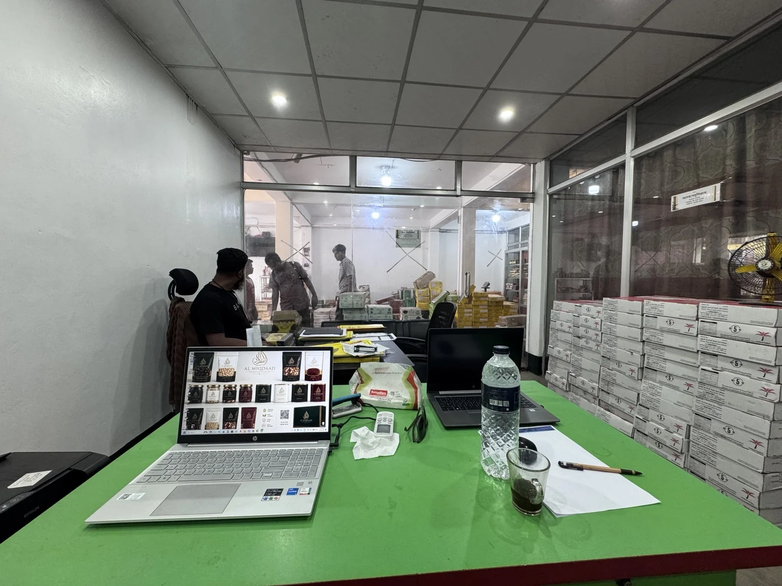 AL MIQDAAD office and operations area