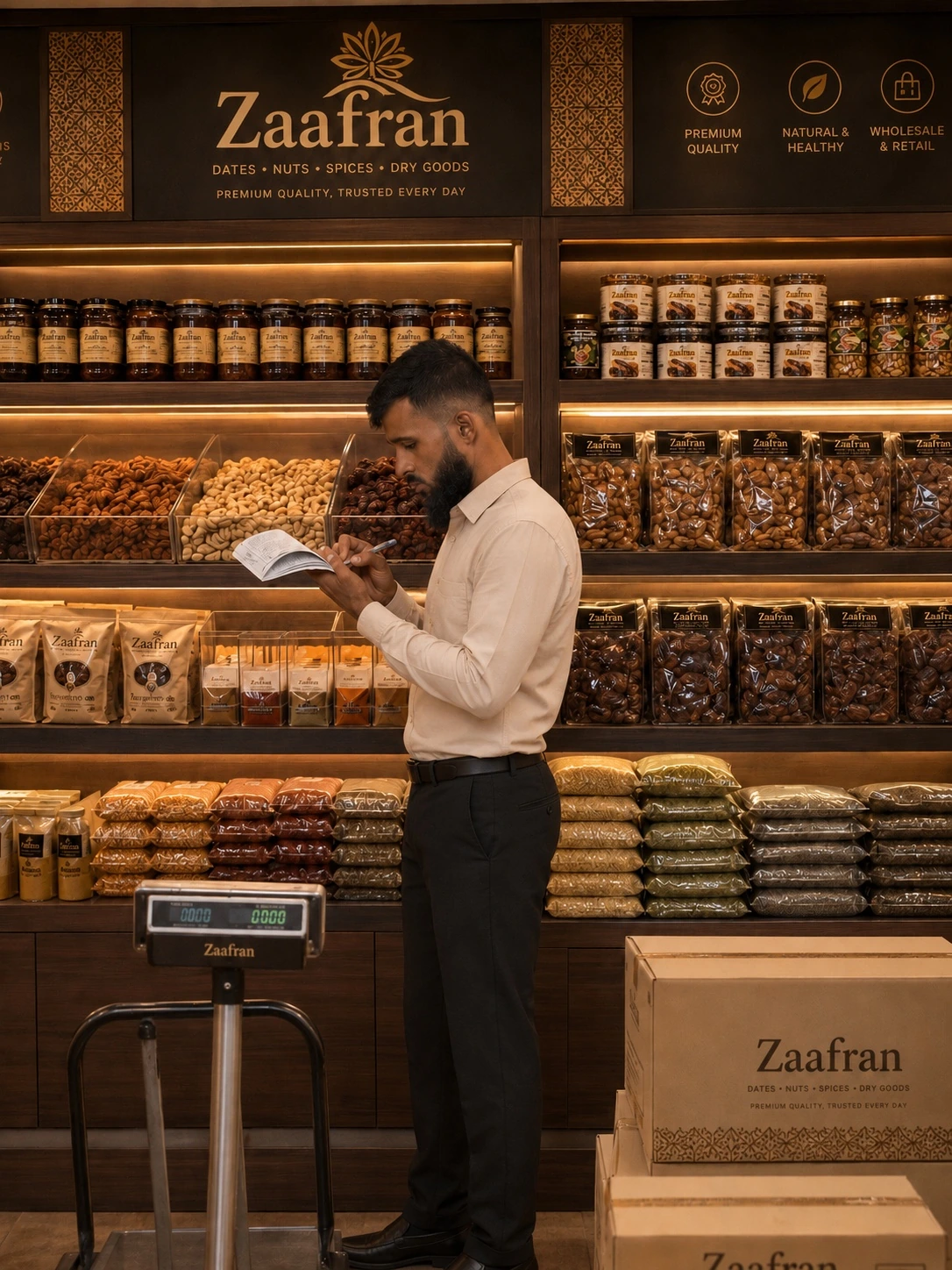 Zaafran visual